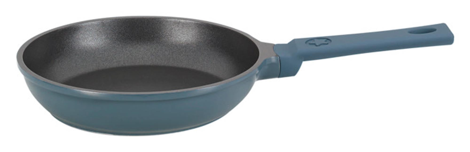 SPRING Bratpfanne Mini blau matt ø 18 cm in  präsentiert im Onlineshop von KAQTU Design AG. Bratpfanne ist von SPRING