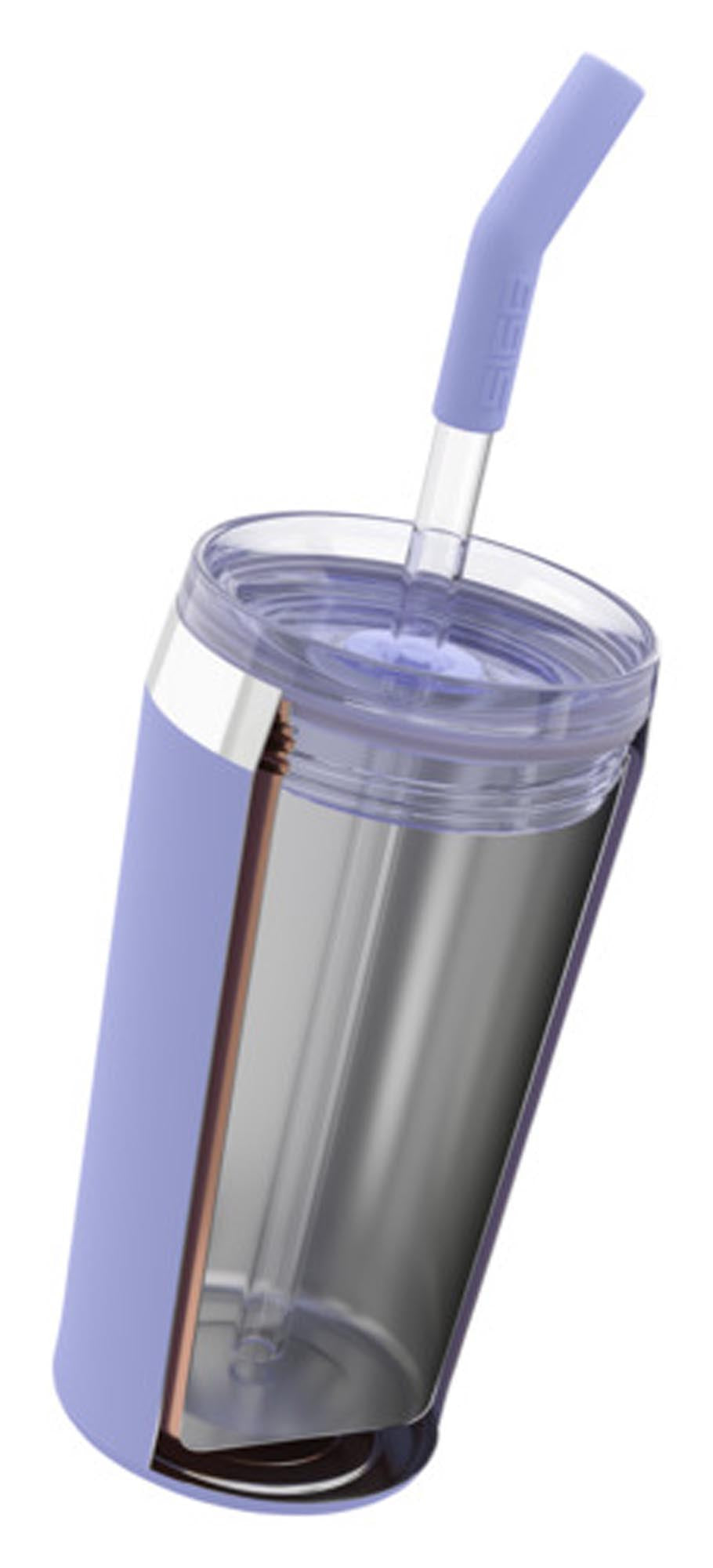 SIGG Isolierbecher Tumbler Mug Helia peaceful blue 0.45 l in  präsentiert im Onlineshop von KAQTU Design AG. Küchenhelfer ist von SIGG