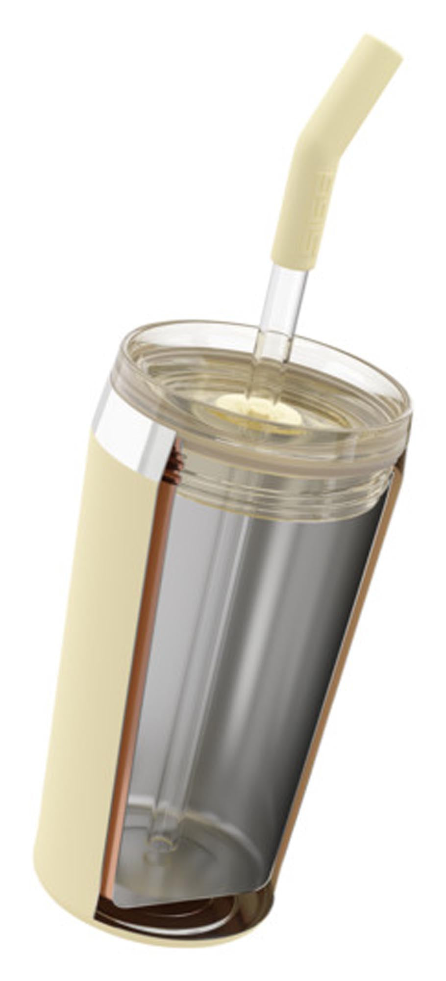SIGG Isolierbecher Tumbler Mug Helia optimistic yellow 0.45 l in  präsentiert im Onlineshop von KAQTU Design AG. Küchenhelfer ist von SIGG