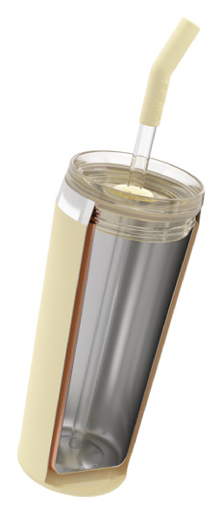 SIGG Isolierbecher Tumbler Mug Helia optimistic yellow 0.6 l in  präsentiert im Onlineshop von KAQTU Design AG. Küchenhelfer ist von SIGG