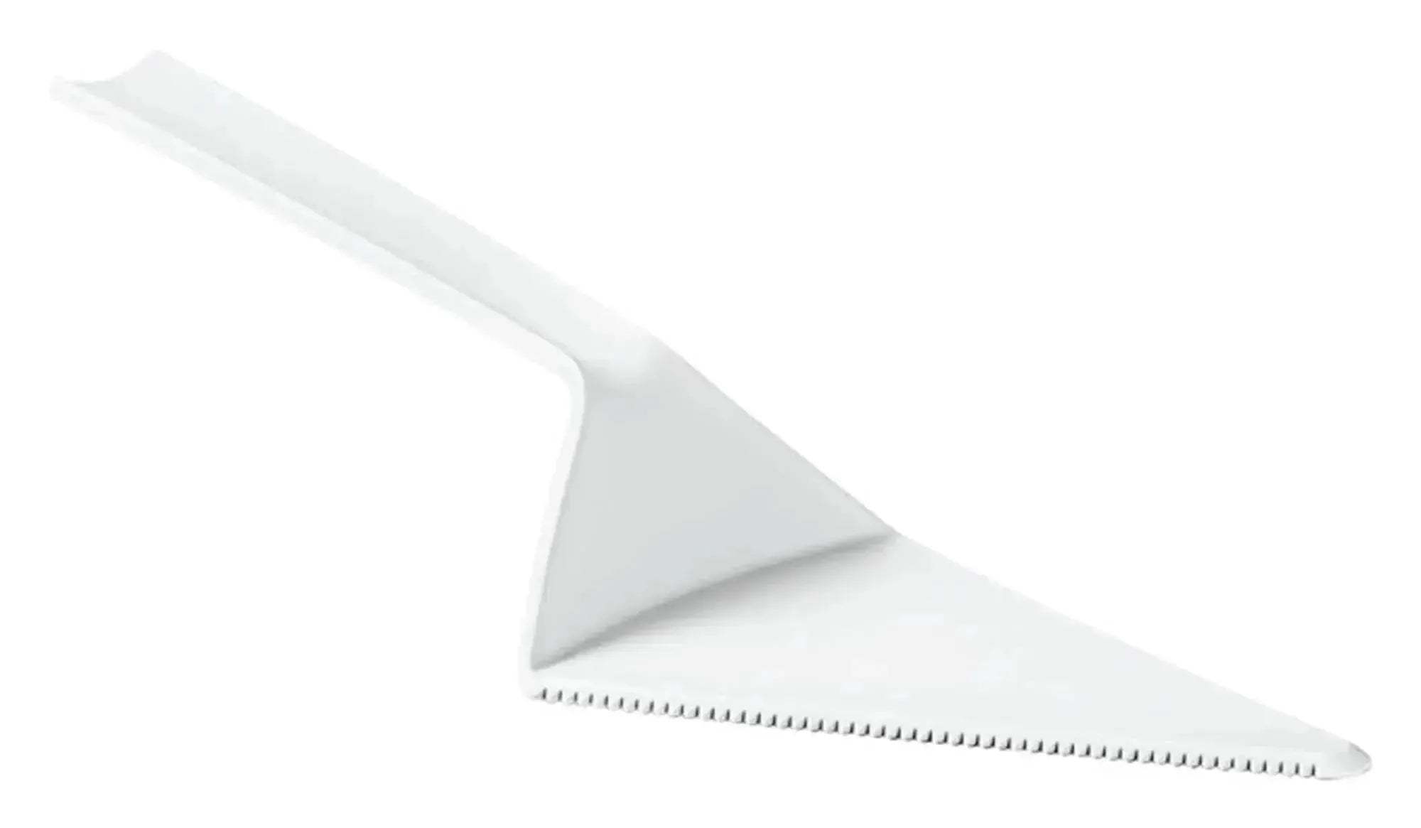 Elegante BLIM PLUS Schale auf Fuß mit Haube und Kuchenheber, arctic white, ø 30 cm – ideal für stilvolles Servieren und Präsentieren.