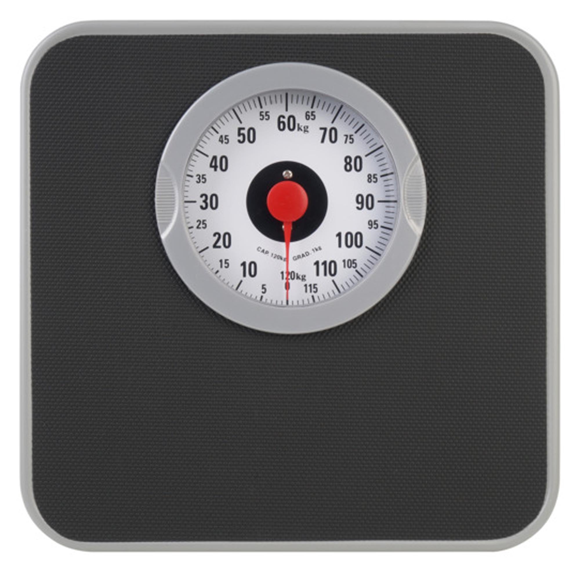 <tc>EVA</tc> analogue bathroom scales black