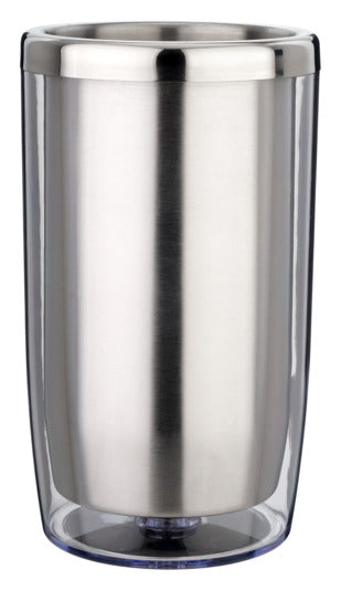 Flaschenkühler Kunststoff Inox ø 11.5 cm in  präsentiert im Onlineshop von KAQTU Design AG. Barzubehör ist von EVA COLLECTION