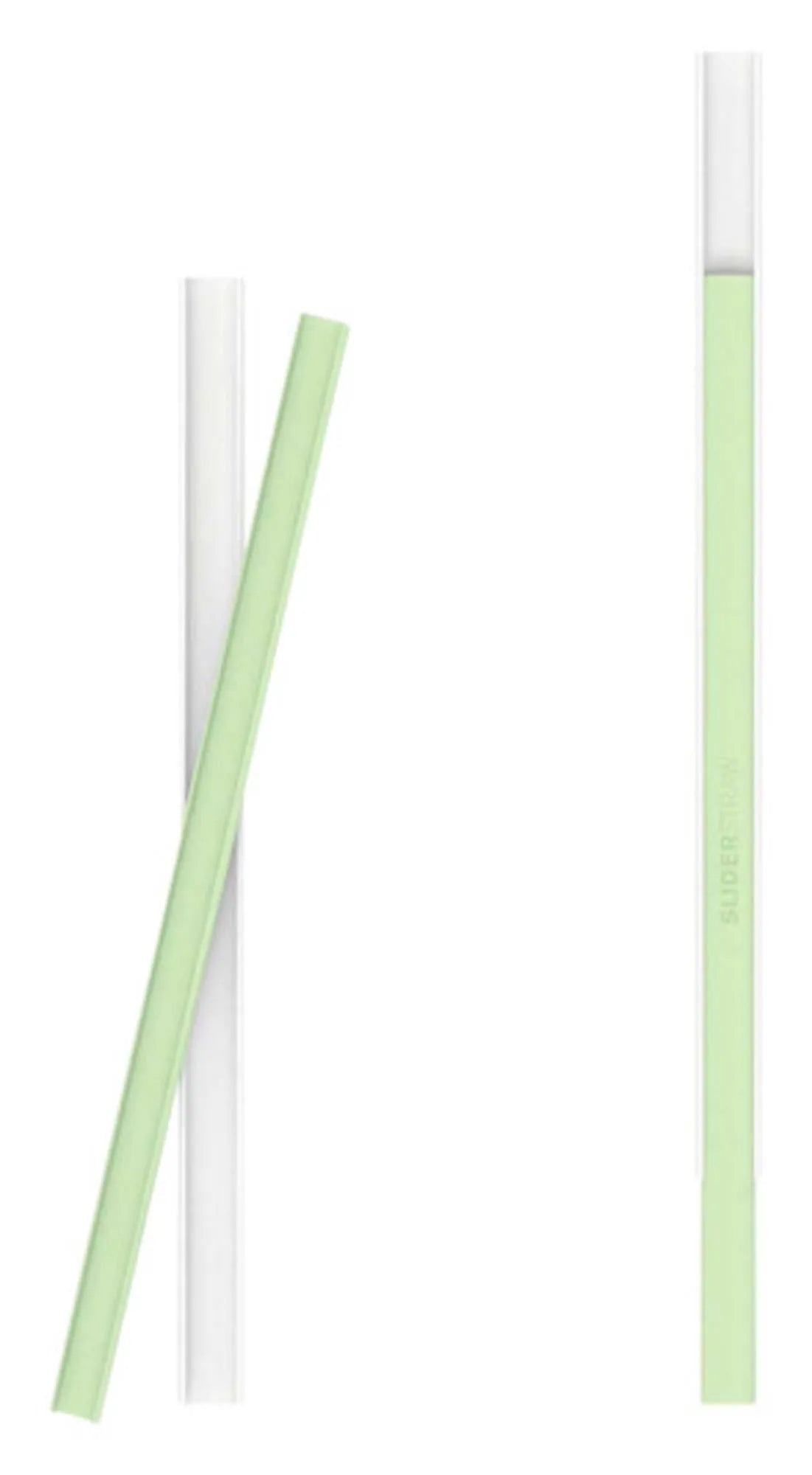 Praktische SLIDER STRAW Trinkhalme, 4er-Set, 15 cm, wiederverwendbar, in verschiedenen Farben, ideal für Getränke unterwegs.