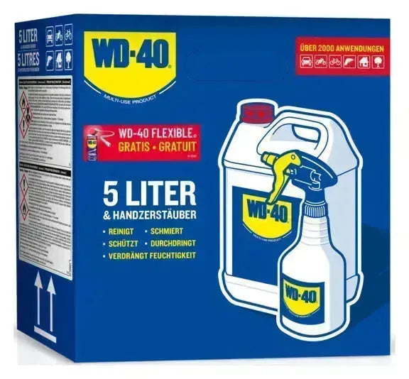 WD-40 Schmiermittel 5 l inkl. Handzersträuber 400 ml Bonuspack in  präsentiert im Onlineshop von KAQTU Design AG. Haushaltshilfen ist von WD-40