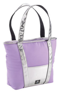BE COOL borsa termica shopper lavanda/argento 18,5 l