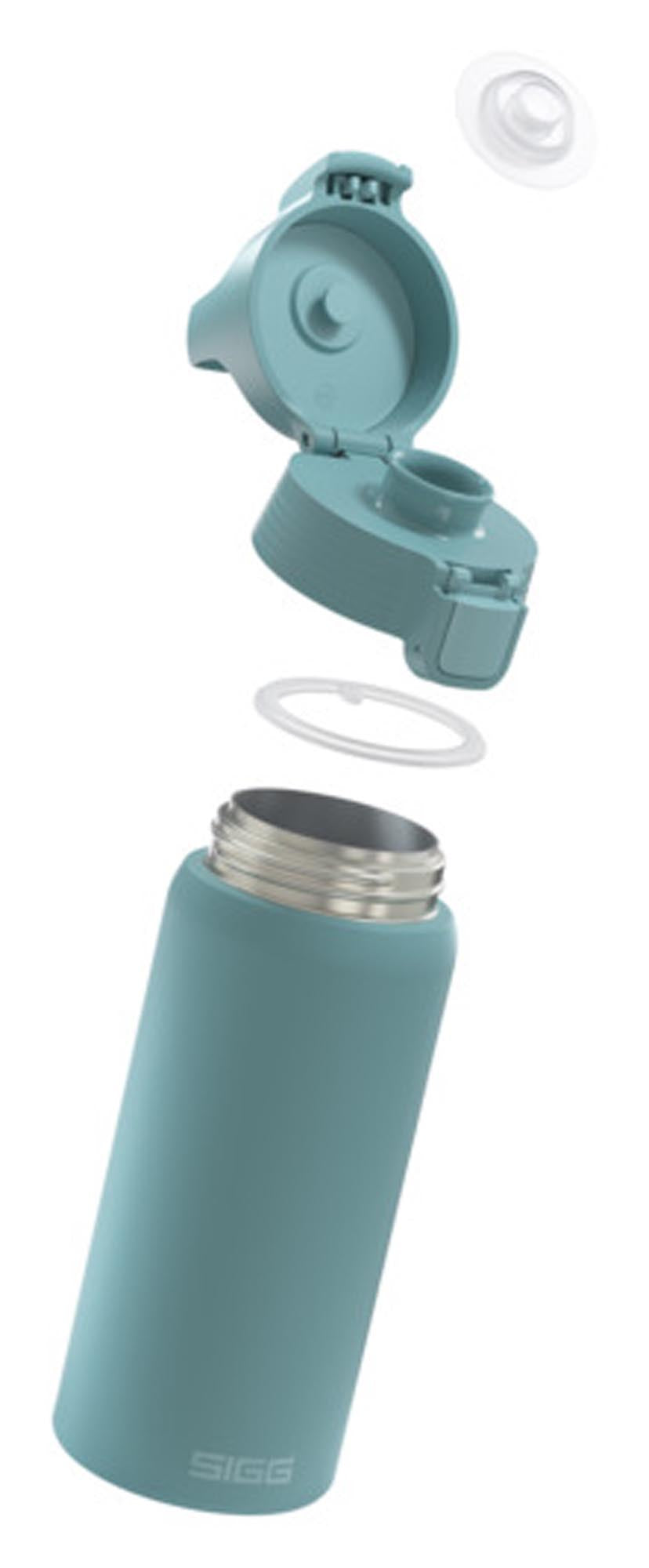 SIGG Isolierflasche Shield Therm One morning blue 0.5 l in  präsentiert im Onlineshop von KAQTU Design AG. Küchenhelfer ist von SIGG