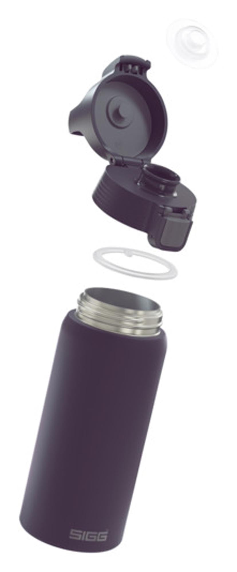 SIGG Isolierflasche Shield Therm One deep aubergine 0.5 l in  präsentiert im Onlineshop von KAQTU Design AG. Küchenhelfer ist von SIGG