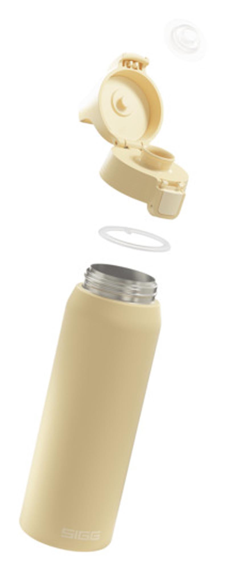 SIGG Isolierflasche Shield Therm One opti yellow 0.75 l in  präsentiert im Onlineshop von KAQTU Design AG. Küchenhelfer ist von SIGG