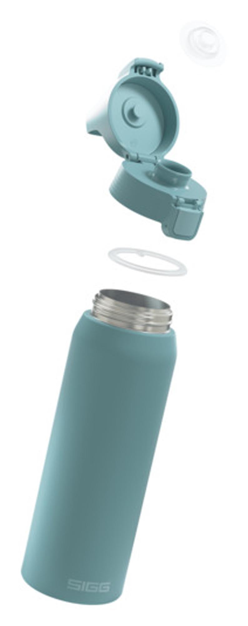 SIGG Isolierflasche Shield Therm One morning blue 0.75 l in  präsentiert im Onlineshop von KAQTU Design AG. Küchenhelfer ist von SIGG