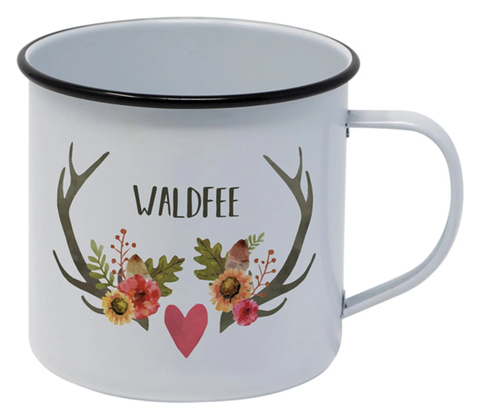 PPD Henkelbecher Happy Metal Mug Waldfee in  präsentiert im Onlineshop von KAQTU Design AG. Glas ist von PPD