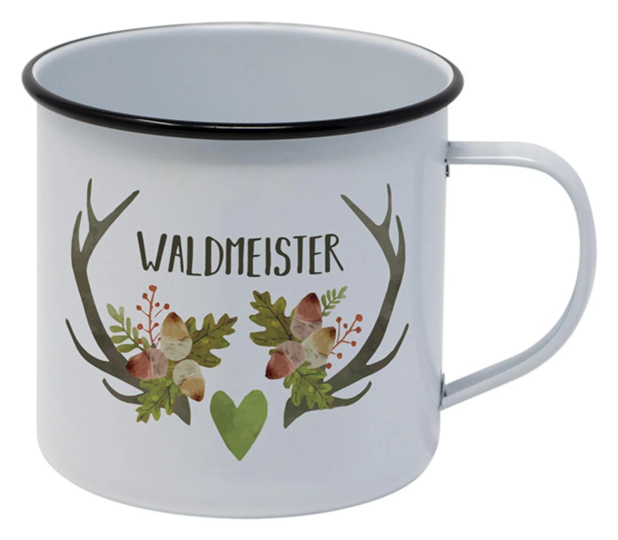 PPD Henkelbecher Happy Metal Mug Waldmeister in  präsentiert im Onlineshop von KAQTU Design AG. Glas ist von PPD