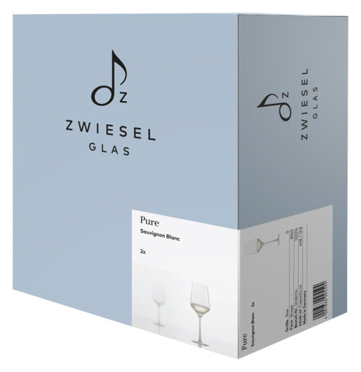 Sauvignon Blanc Glas Pure 0 2 Stück in  präsentiert im Onlineshop von KAQTU Design AG. Wein- & Sektglas ist von ZWIESEL GLAS
