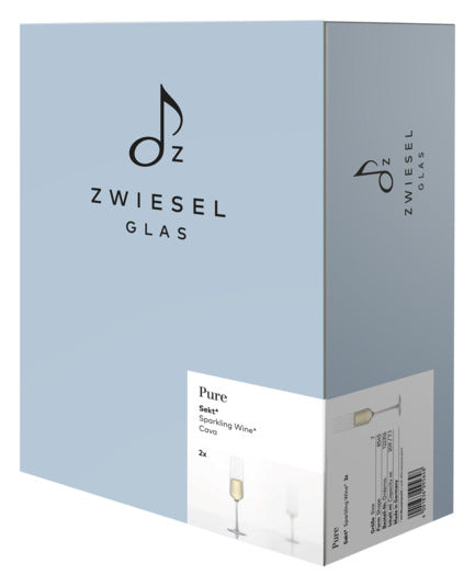 Sektglas Pure 7 2 Stück in  präsentiert im Onlineshop von KAQTU Design AG. Wein- & Sektglas ist von ZWIESEL GLAS
