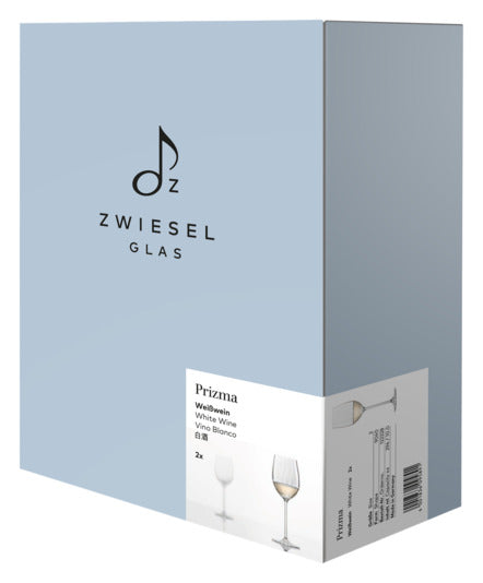 Weissweinglas Prizma 2 2 Stück in  präsentiert im Onlineshop von KAQTU Design AG. Wein- & Sektglas ist von ZWIESEL GLAS