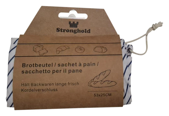 Brotbeutel mit Kordelzug lang 53x25 cm  in  präsentiert im Onlineshop von KAQTU Design AG. Brotkorb ist von STRONGHOLD