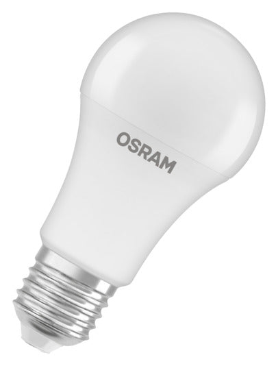OSRAM LED-Lampe Star Classic A Motion Sensor E27 8.8W 806lm frosted Warm White in  präsentiert im Onlineshop von KAQTU Design AG. Leuchtmittel ist von OSRAM