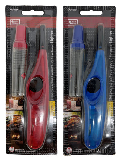 Das UNILITE Odessa Stabfeuerzeug, farbenfroh assortiert, mit 18 ml Gasnachfüllkartusche, ideal für vielseitige Anwendungen.