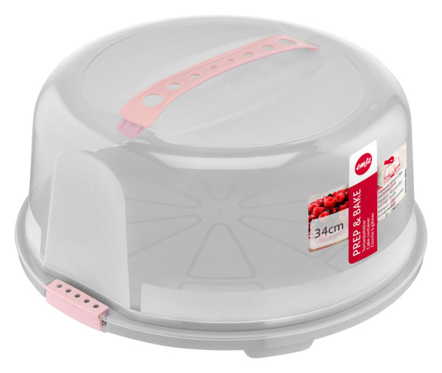 Kuchenaufbewahrungsbox rund Prep&Bake ø 34cm in  präsentiert im Onlineshop von KAQTU Design AG. Kuchenuntersatz ist von EMSA