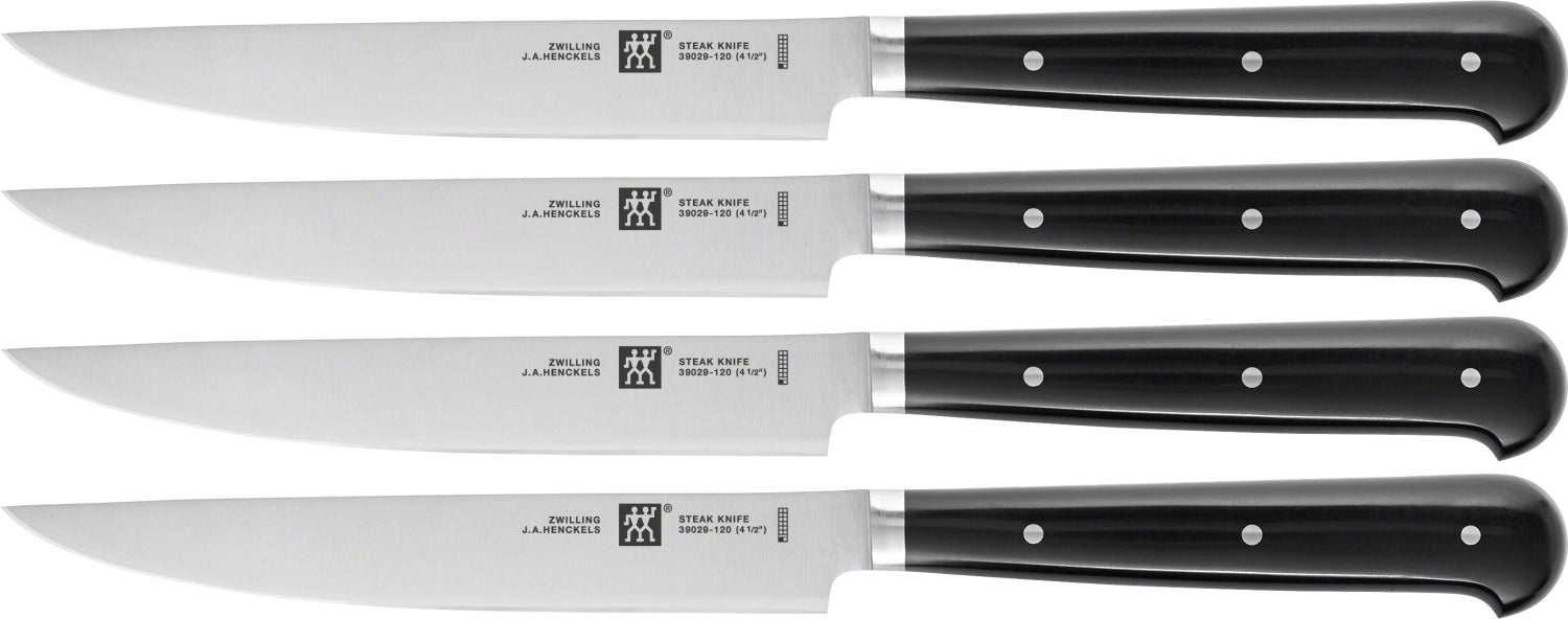 TWIN Steakmesser Set 4 tlg., 120 mm - KAQTU Design