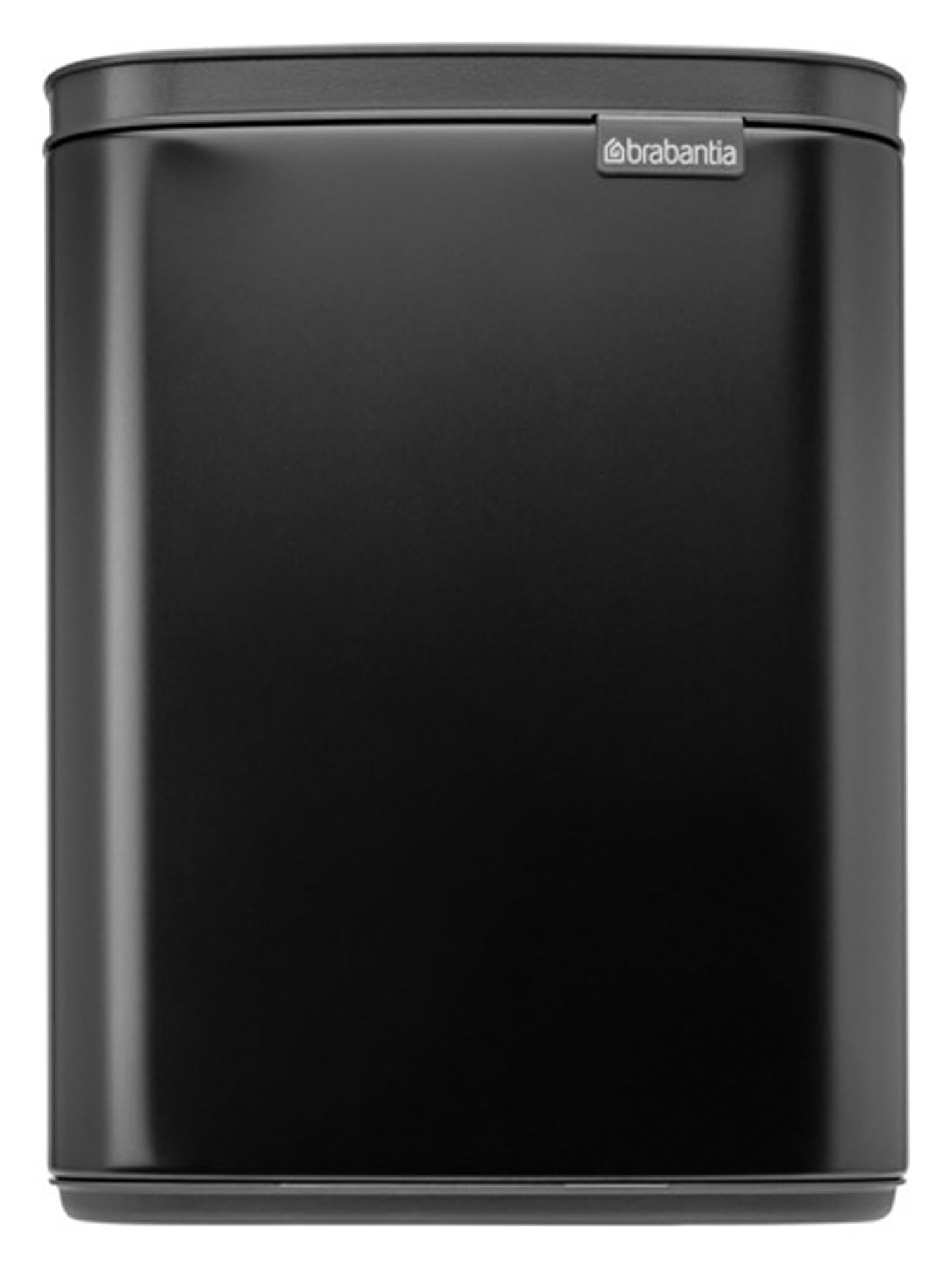 <tc>BRABANTIA</tc> Waste bin Bo black matt 7 l