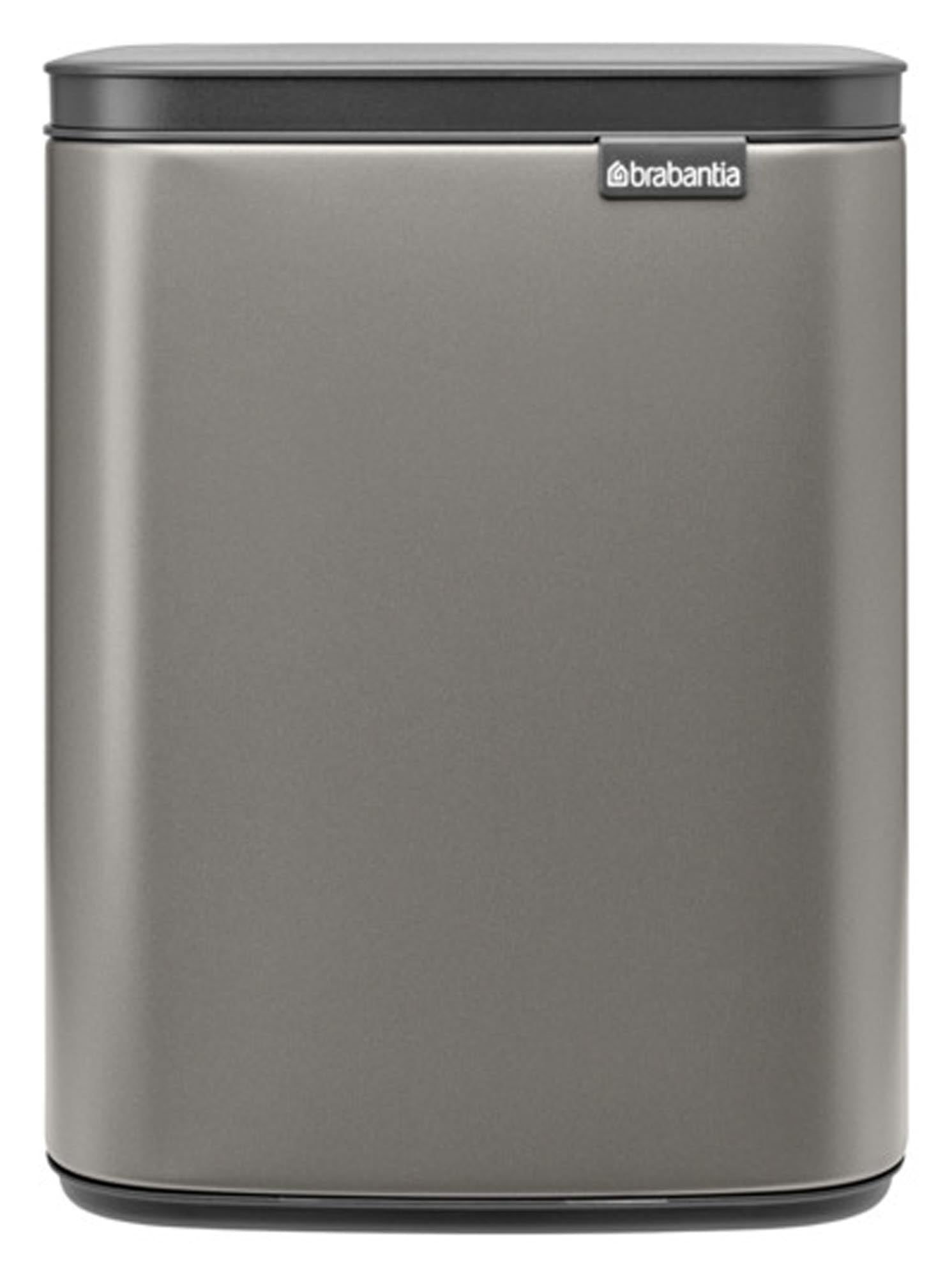 <tc>BRABANTIA</tc> Waste bin Bo platinum 7 l