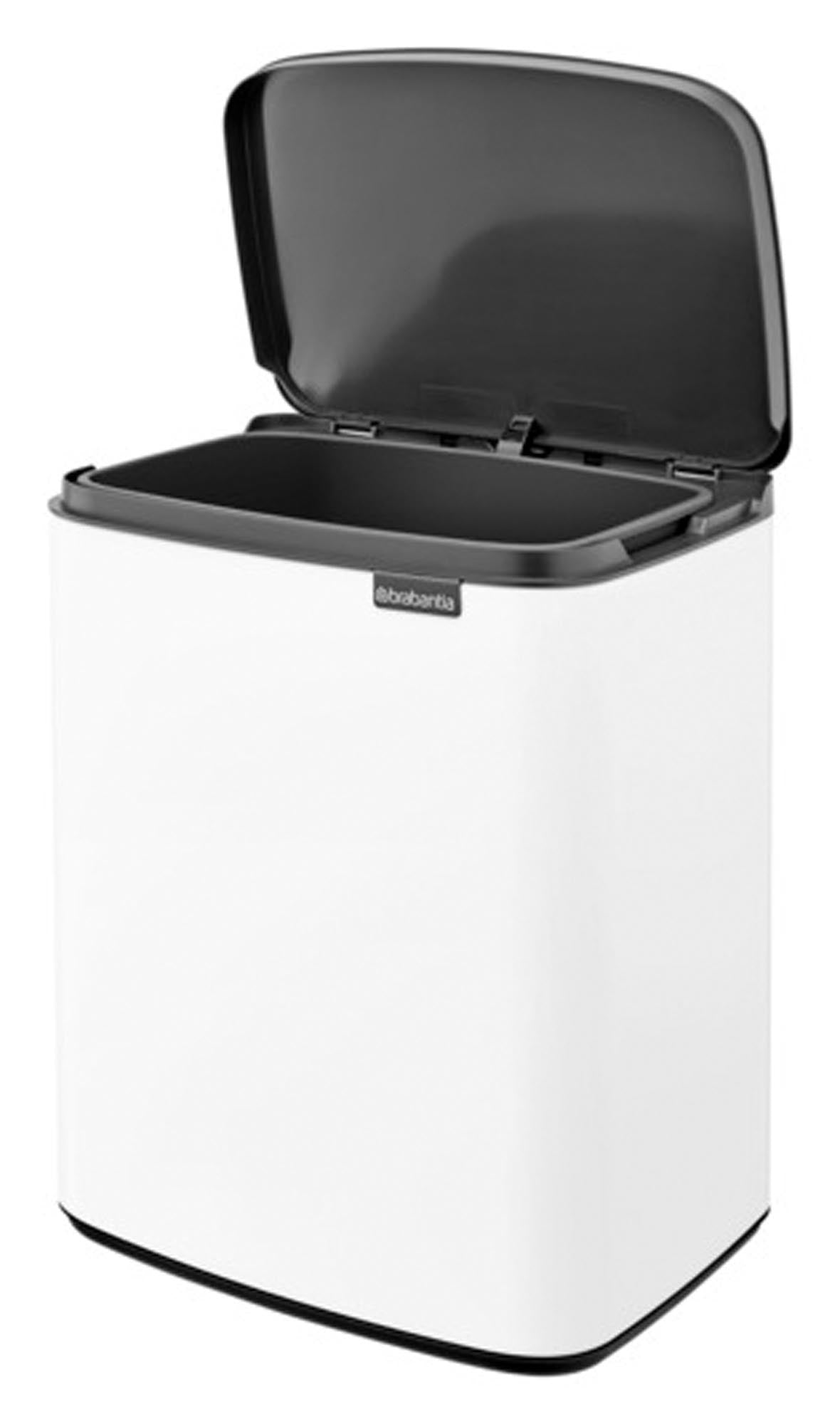 <tc>BRABANTIA</tc> Waste bin Bo white 12 l