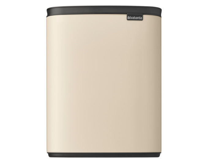 BRABANTIA Abfallbehälter Bo soft beige 12 l in  präsentiert im Onlineshop von KAQTU Design AG. Mülleimer ist von BRABANTIA