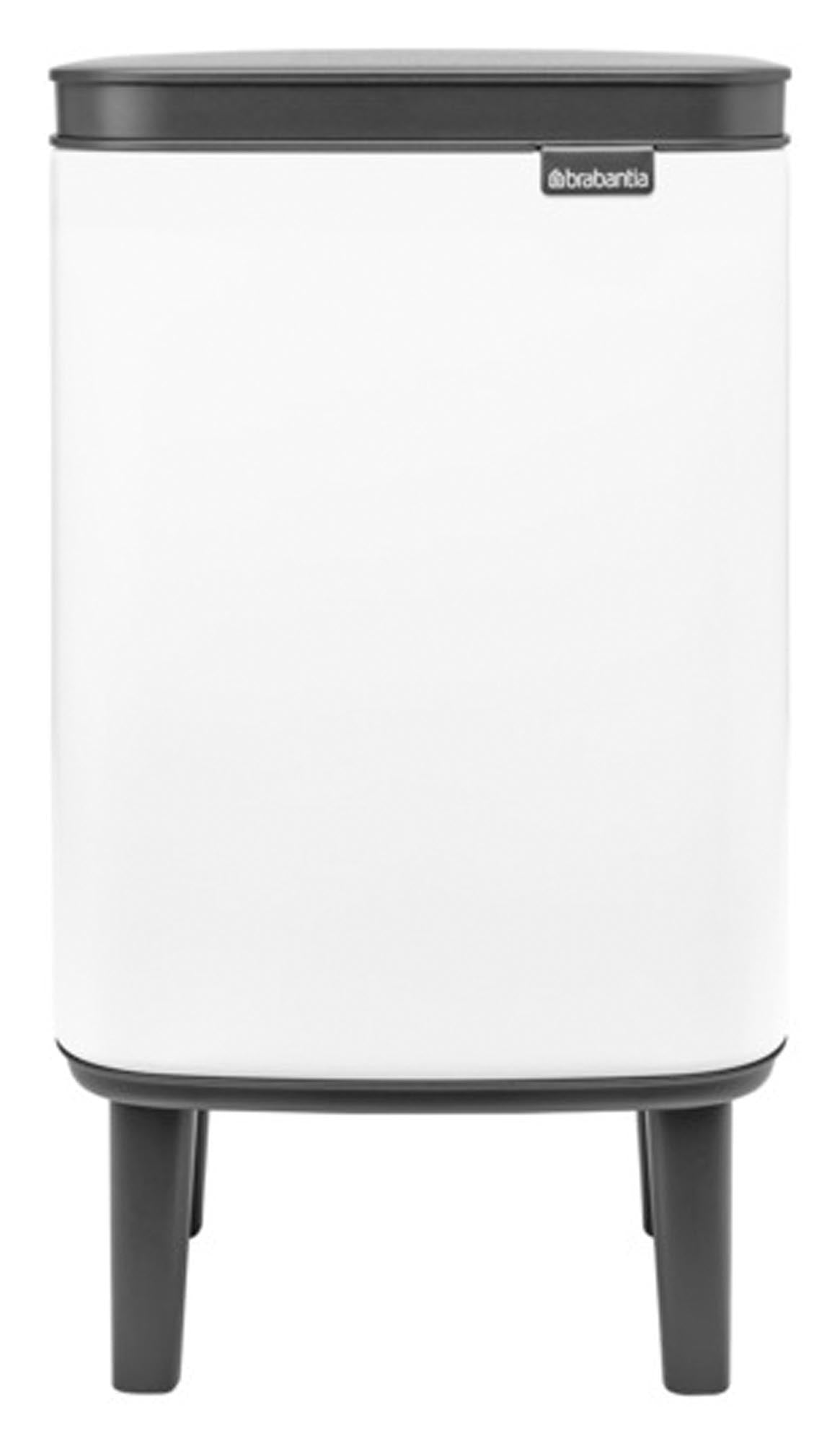 <tc>BRABANTIA</tc> Waste bin Bo Hi white 4 l