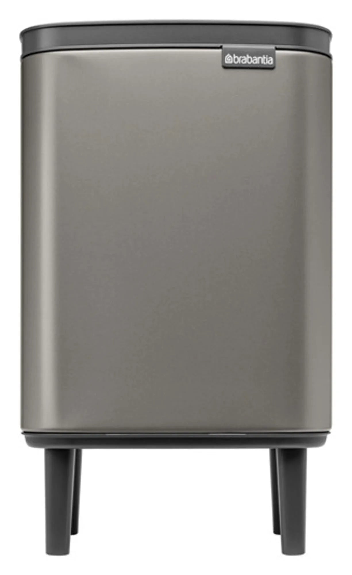 BRABANTIA Abfallbehälter Bo Hi platinum 7 l in  präsentiert im Onlineshop von KAQTU Design AG. Mülleimer ist von BRABANTIA