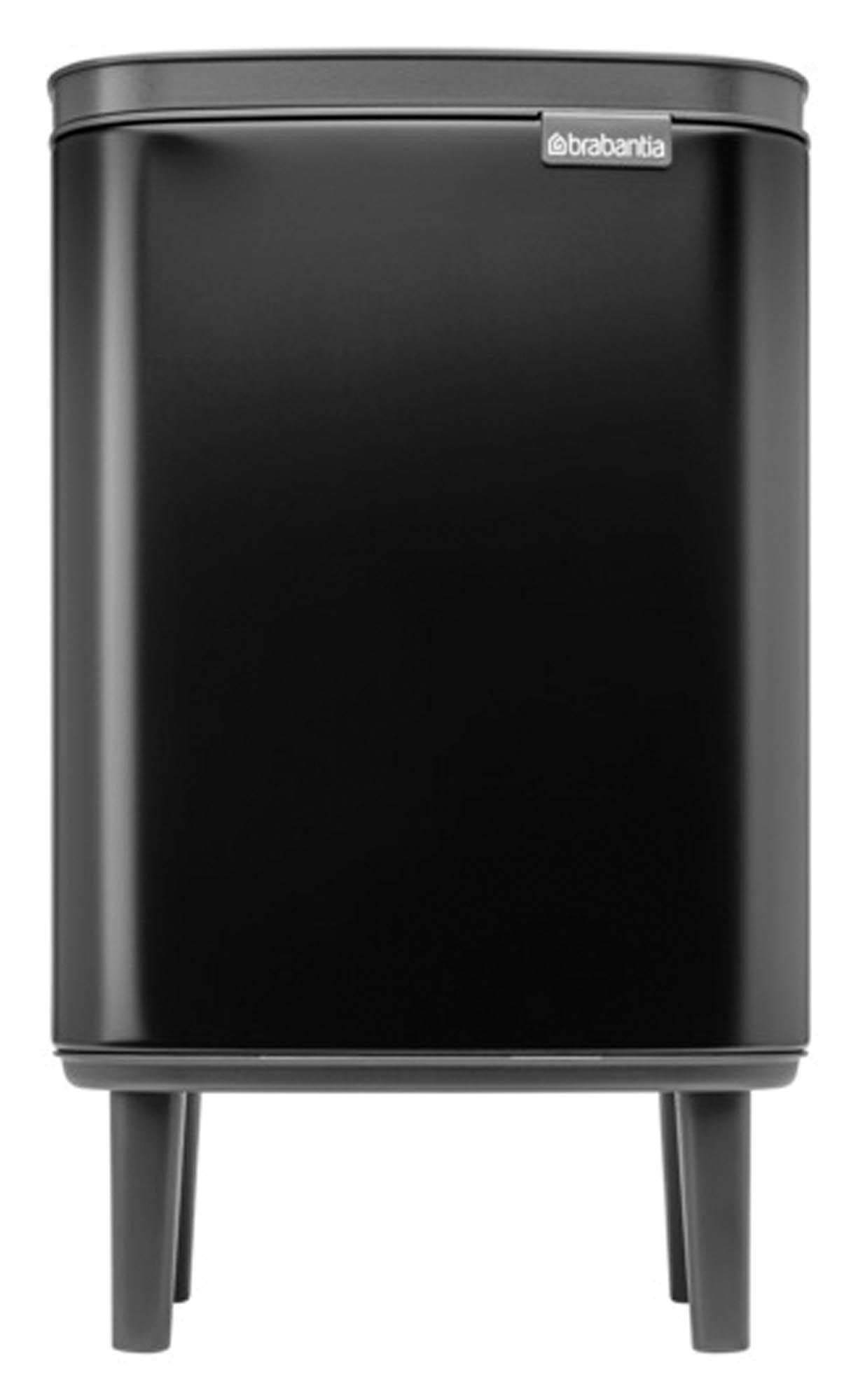 <tc>BRABANTIA</tc> Waste bin Bo Hi black matt 7 l