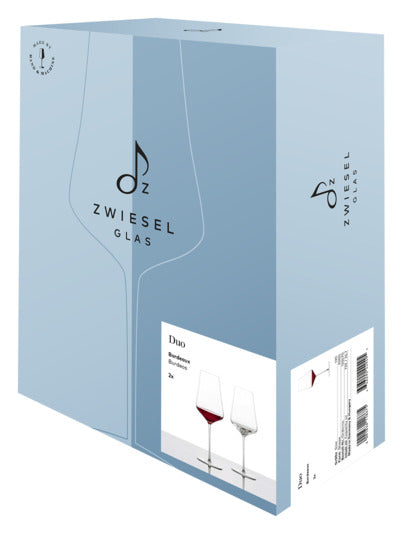 Bordeauxglas Duo 130 2 Stück in  präsentiert im Onlineshop von KAQTU Design AG. Wein- & Sektglas ist von ZWIESEL GLAS