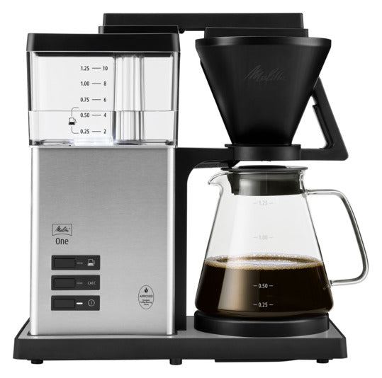Kaffeemaschine One Edelstahl 1031-01 in  präsentiert im Onlineshop von KAQTU Design AG. Küchengerät ist von MELITTA