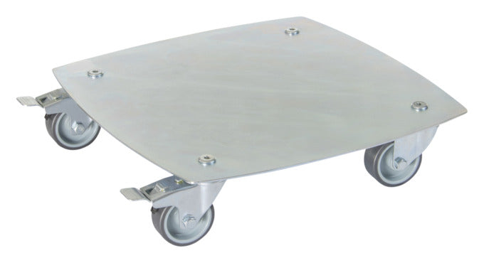 Praktischer WAGNER Rolluntersetzer 300x300x2 mm GH7009, ideal für Möbel, mit stabiler Konstruktion und leichtgängigen Rollen.