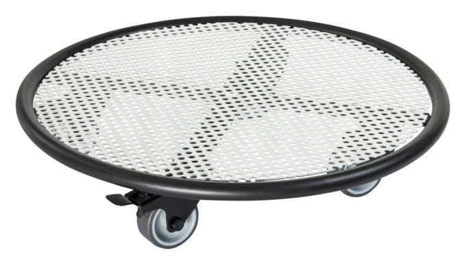 WAGNER Rolluntersetzer Stahl grau ø 380 mm GH7017 in  präsentiert im Onlineshop von KAQTU Design AG. Pflanzentopfzubehör ist von WAGNER
