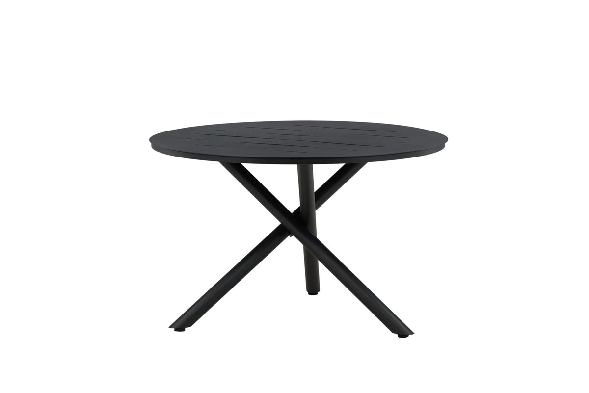 Alma Gartentisch in Schwarz präsentiert im Onlineshop von KAQTU Design AG. Gartentisch ist von Venture Home