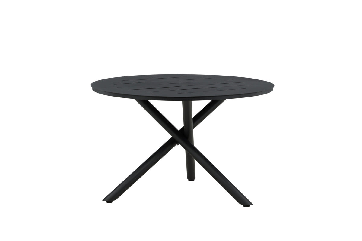 Alma Gartentisch in Schwarz präsentiert im Onlineshop von KAQTU Design AG. Gartentisch ist von Venture Home