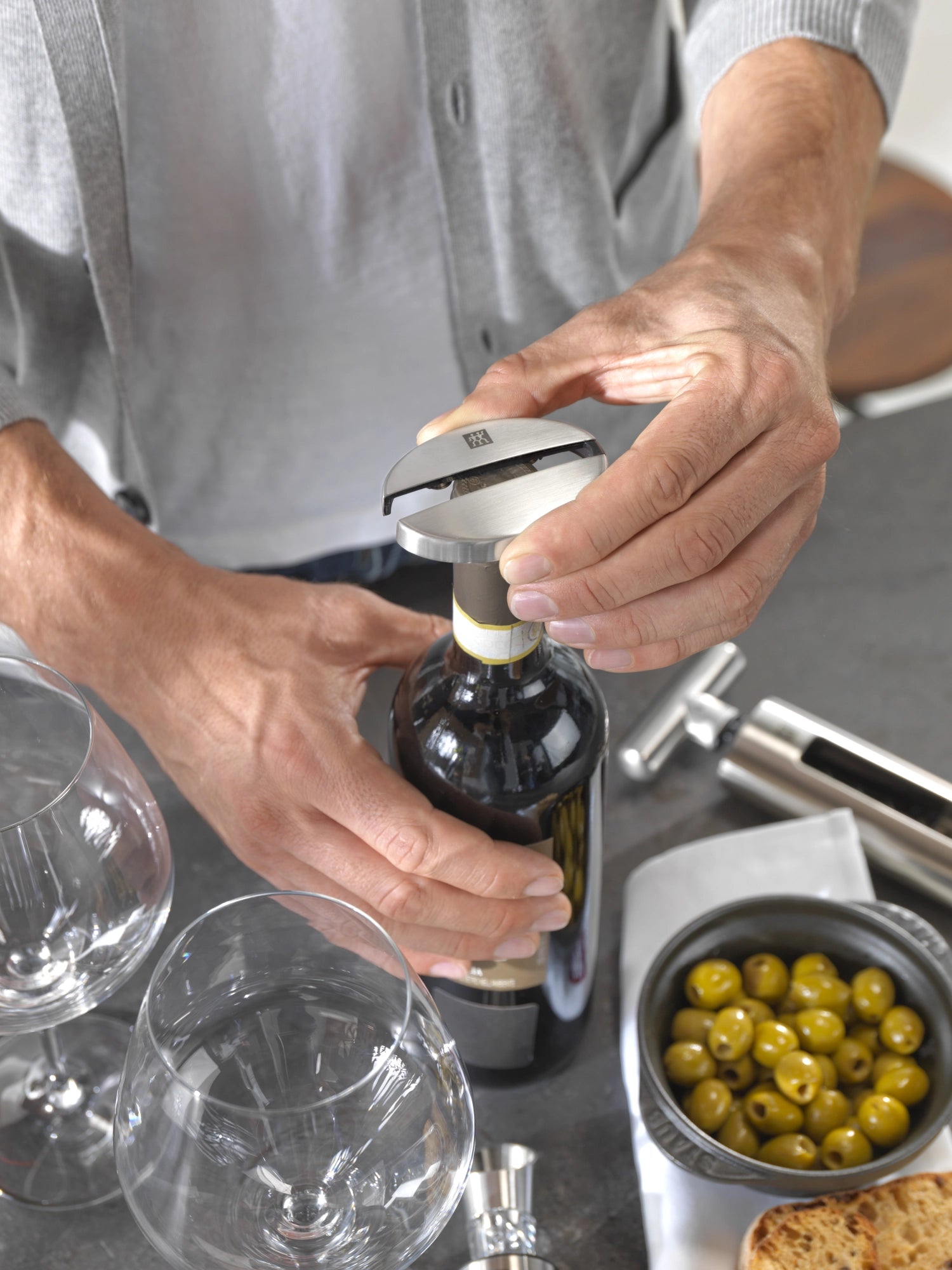 Diapositivesschneider 13x8x4,2 cm, acier inoxydable, argent