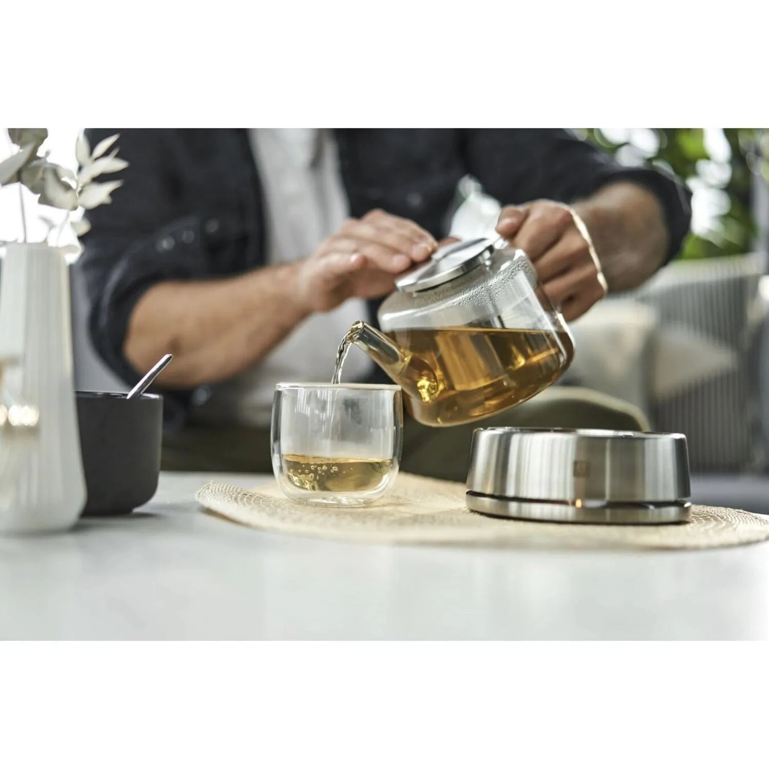 Zwilling Sorrento Teekanne 0.8L: Perfekter Teegenuss mit Stövchen.