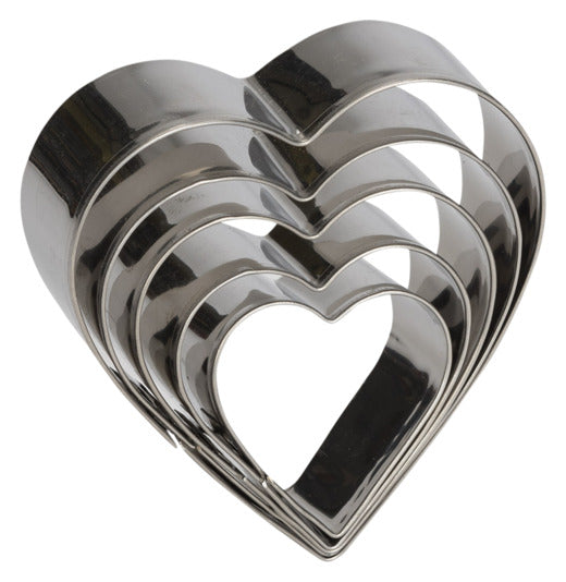 Ausstechformen Herz 5-teilig  in  präsentiert im Onlineshop von KAQTU Design AG. Ausstecher ist von PATISSE
