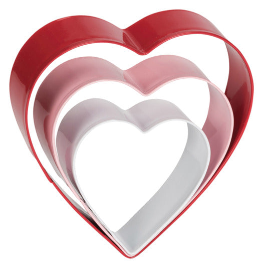 Ausstechformen Herz 3-teilig in  präsentiert im Onlineshop von KAQTU Design AG. Ausstecher ist von PATISSE
