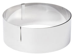 PATISSE Tortenring niedrig verstellbar Edelstahl 13-31cm