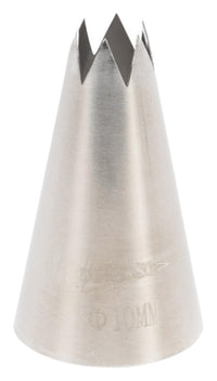 PATISSE bocchetta a stella in acciaio inox 13 mm