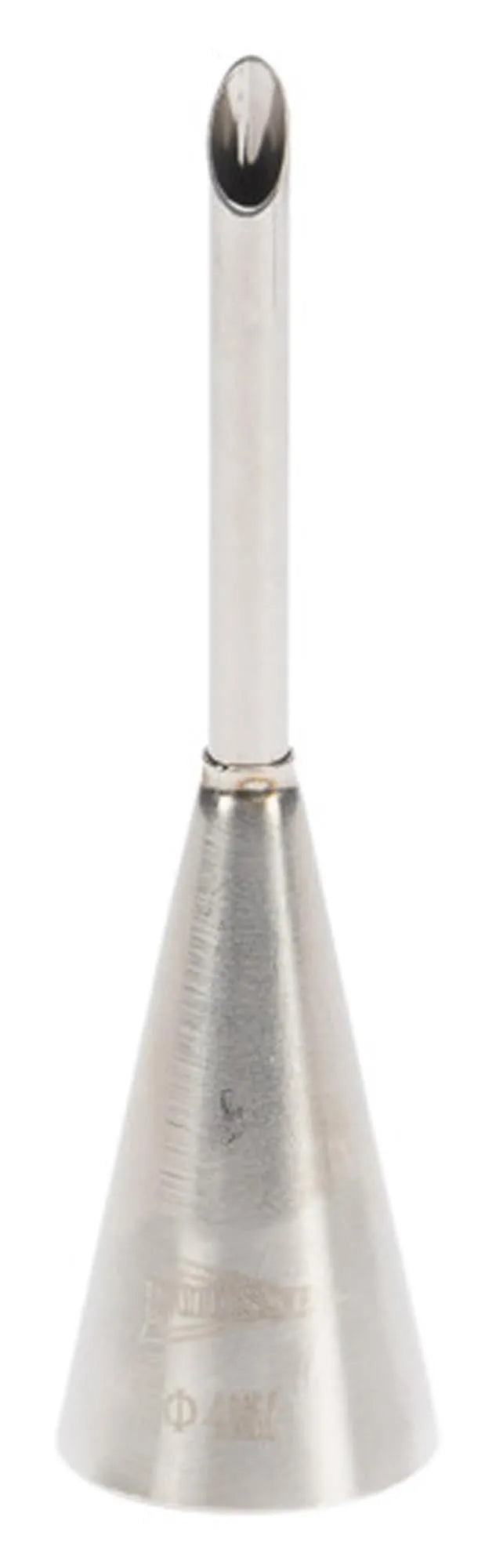 Die PATISSE Fülltülle aus Edelstahl (4 mm) ist ideal für präzise Gebäckfüllungen. Langlebig, hygienisch und spülmaschinenfest.