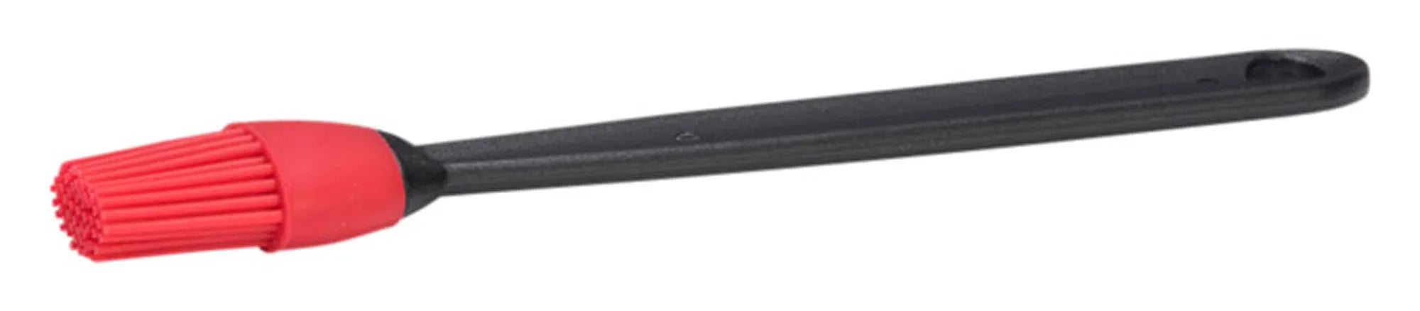 Der PATISSE Backpinsel aus hitzebeständigem Silikon (rot/schwarz, 22 cm) ist ideal zum Backen und Grillen. Spülmaschinenfest und vielseitig einsetzbar.