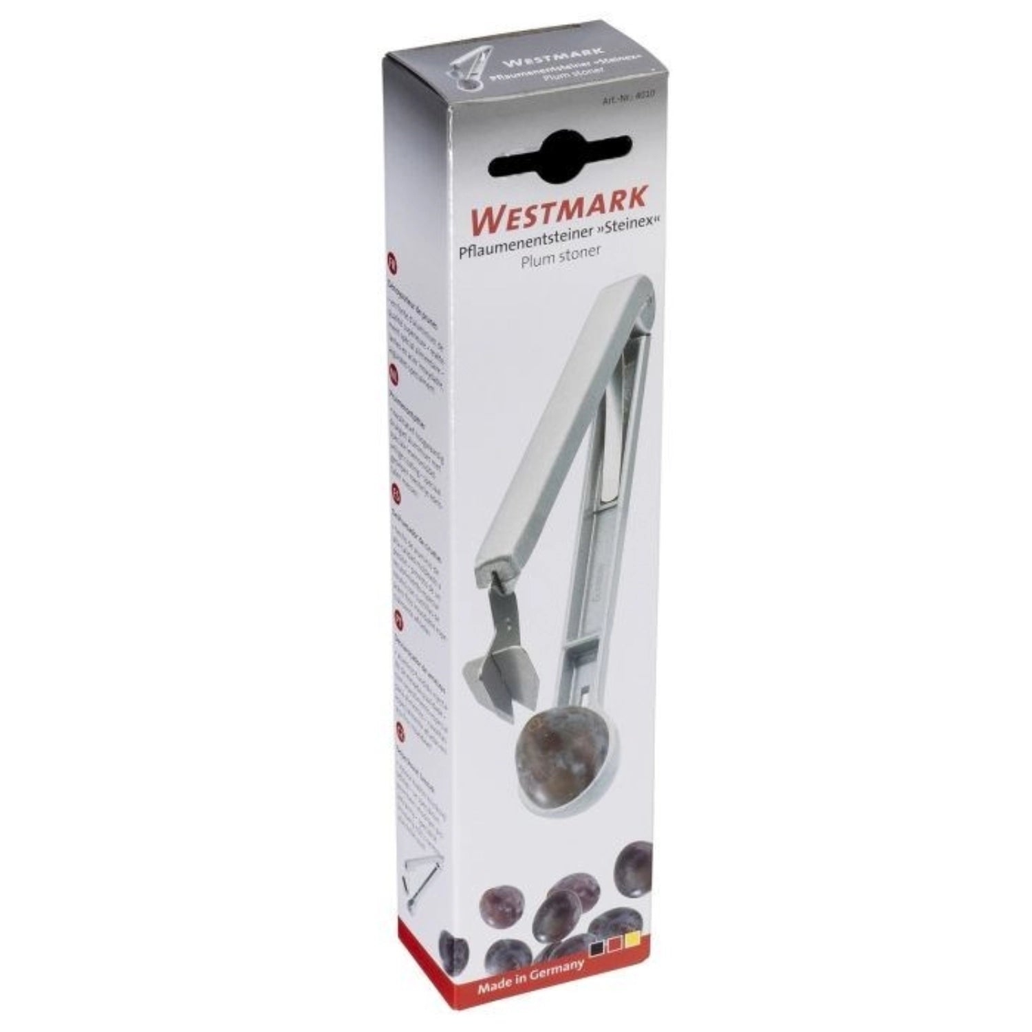 Dénoyauteur à prune Steinex, 17x4x3cm