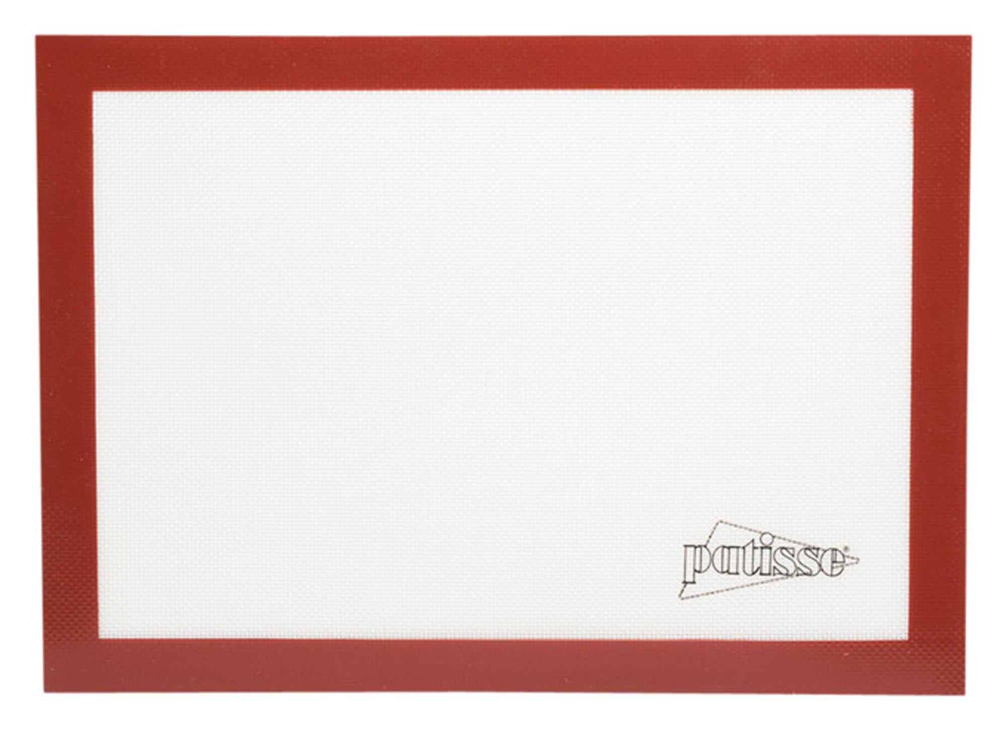 Die PATISSE Backmatte aus Silikon (42x30 cm) ist hitzebeständig, antihaftend und umweltfreundlich – ideal für vielseitige Backprojekte.