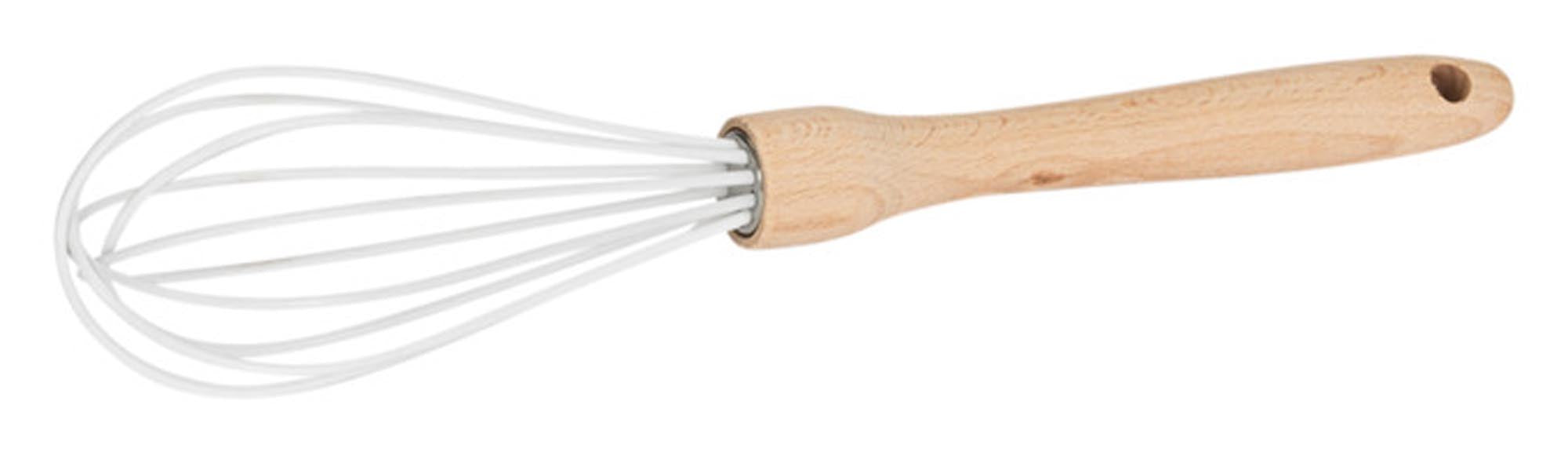 PATISSE Schneebesen Silikon Holz weiss Prima Line 30 cm in  präsentiert im Onlineshop von KAQTU Design AG. Kochbesteck ist von PATISSE