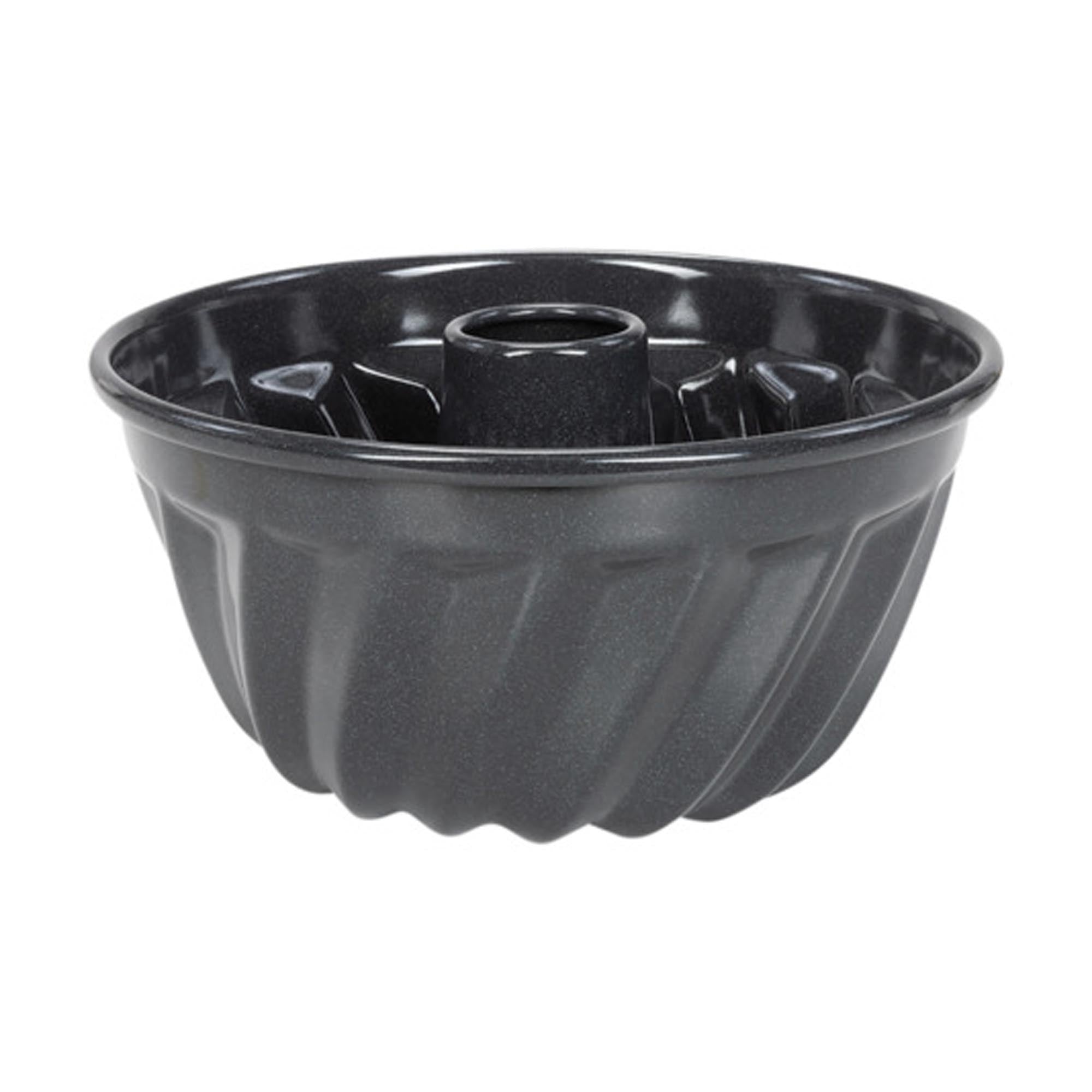 Die PATISSE Gugelhupfform ø 22 cm bietet exzellente Wärmeleitung, Antihaftbeschichtung und ist spülmaschinenfest – ideal für perfekte Kuchen!