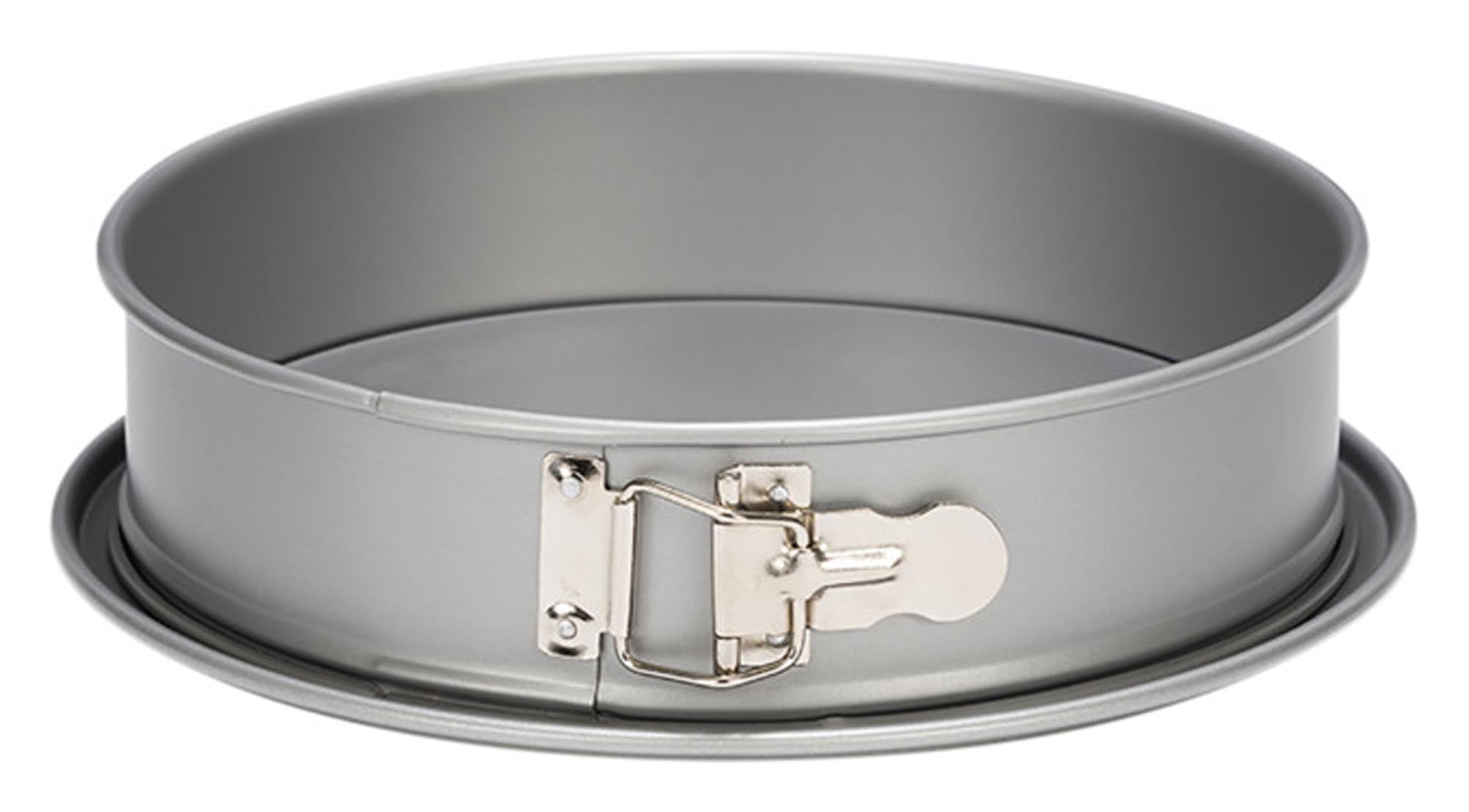 Die auslaufsichere Springform Silver-Top ø 18 cm von PATISSE bietet perfekte Backergebnisse und einfache Reinigung für Backliebhaber.